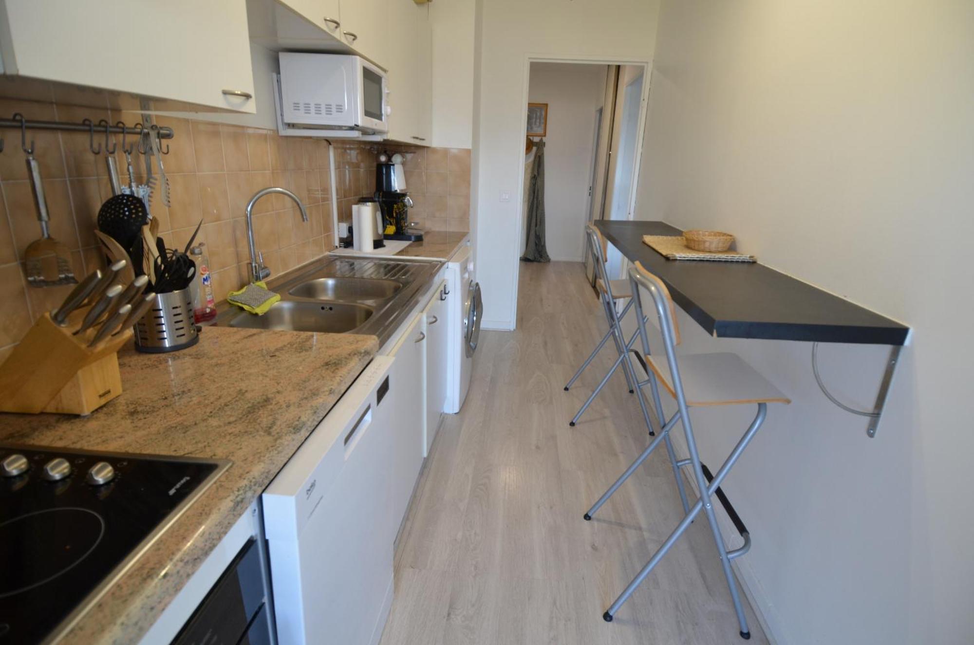 Plein Ciel - Appartement 5 Personnes Avec Piscine Sur La Corniche Fleurie A Ница Екстериор снимка