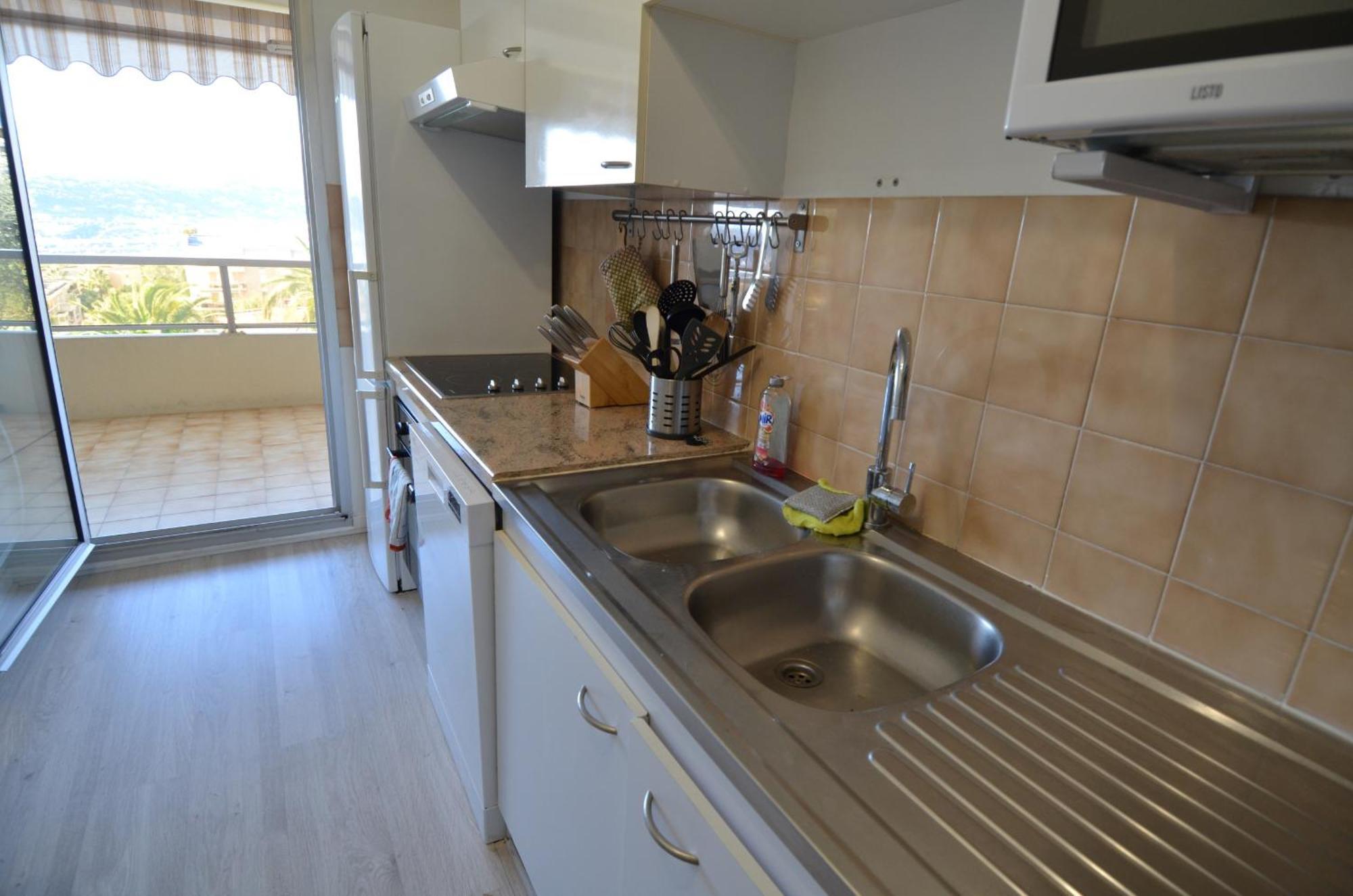 Plein Ciel - Appartement 5 Personnes Avec Piscine Sur La Corniche Fleurie A Ница Екстериор снимка