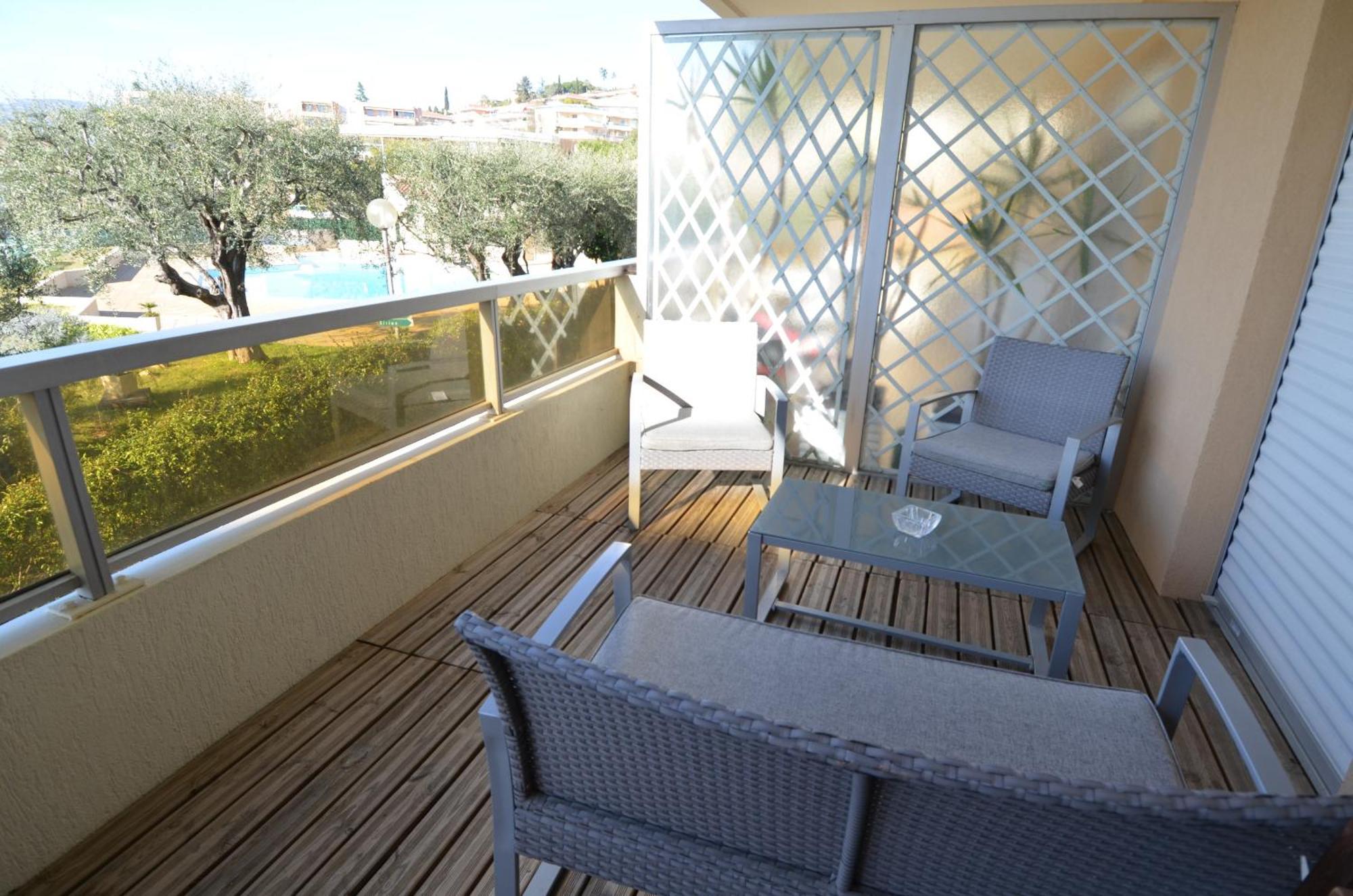 Plein Ciel - Appartement 5 Personnes Avec Piscine Sur La Corniche Fleurie A Ница Екстериор снимка